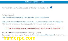 RemoteScan Enterprise Server  Crack